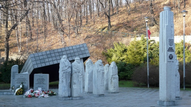 Budowa Pomnika Pamięci Górnictwa Wałbrzyskiego w Wałbrzychu